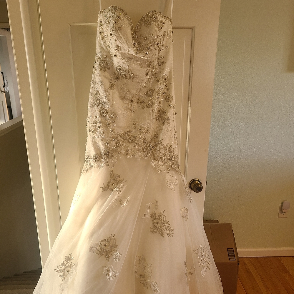 Allure bridal wedding gown
